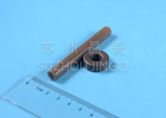 Asse ceramica φ10 dell'allumina di 95% Brown ed antiabrasione componente della pompa di circolazione del cuscinetto alto