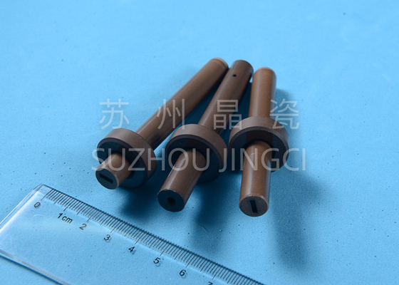 I cuscinetti e le assi ceramici dell'allumina di Brown con 3.7g/Cm^3 incassano la densità