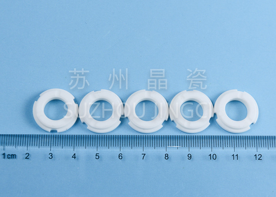 Anello ceramico dell'allumina di alta precisione, anelli ceramici di biossido di zirconio della guarnizione di spinta